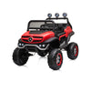 Eл. Джипmercedes Unimog Червенeva,Кожена