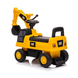 Cărucior de transport „Cat Excavator” Galben