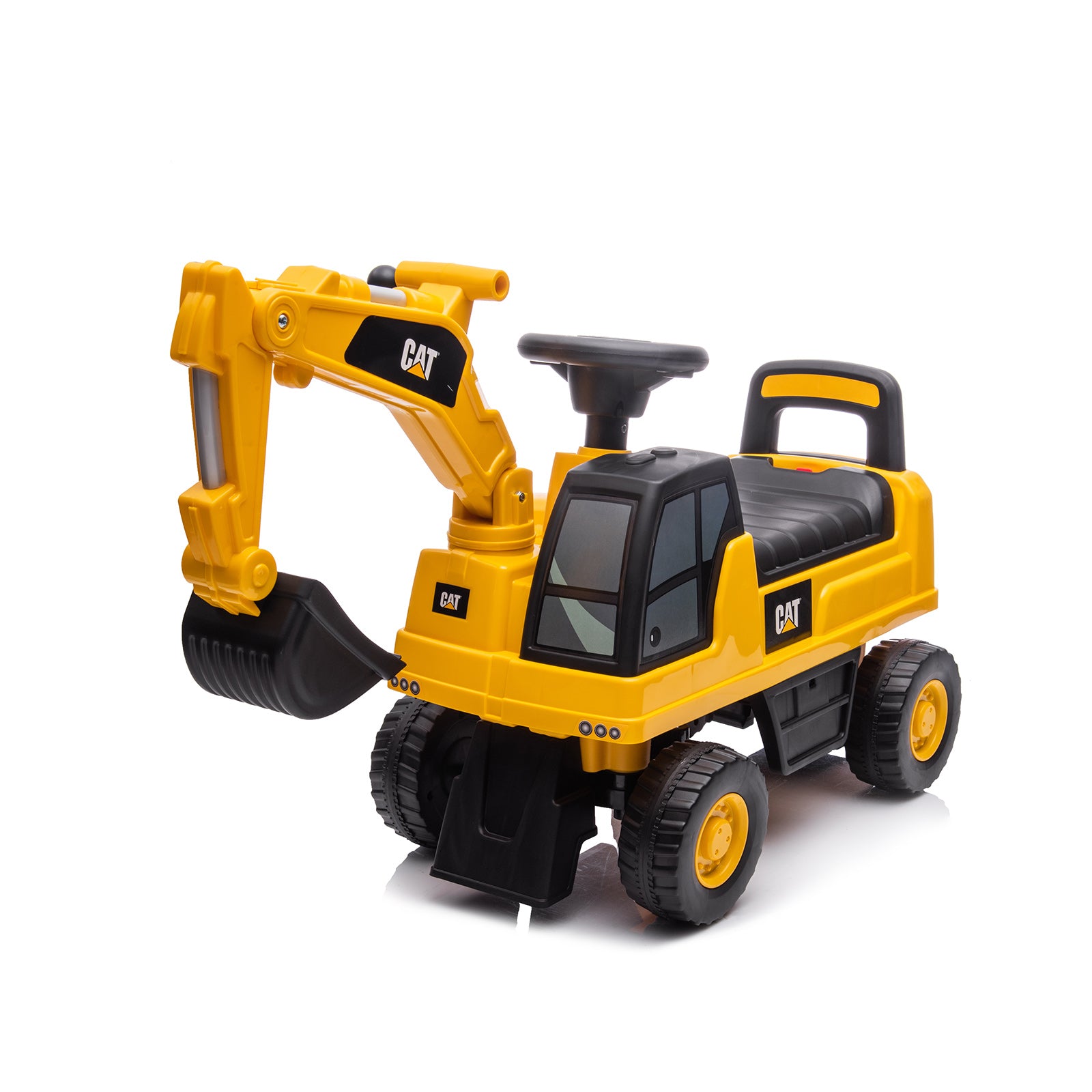 Cărucior de transport „Cat Excavator” Galben