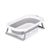 Cadă de baie pliabilă cu plasă Isla (81 cm) - Gri