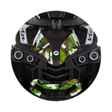 Cărucior de călătorie „ATV” cu mâner alb/verde