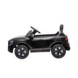 Mașină electrică Audi Rs Q8, anvelope Eva, piele, negru