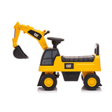 Cărucior de transport „Cat Excavator” Galben