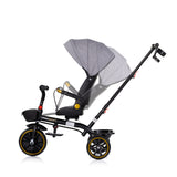 Tricicletă cu copertină Max Sport antracit