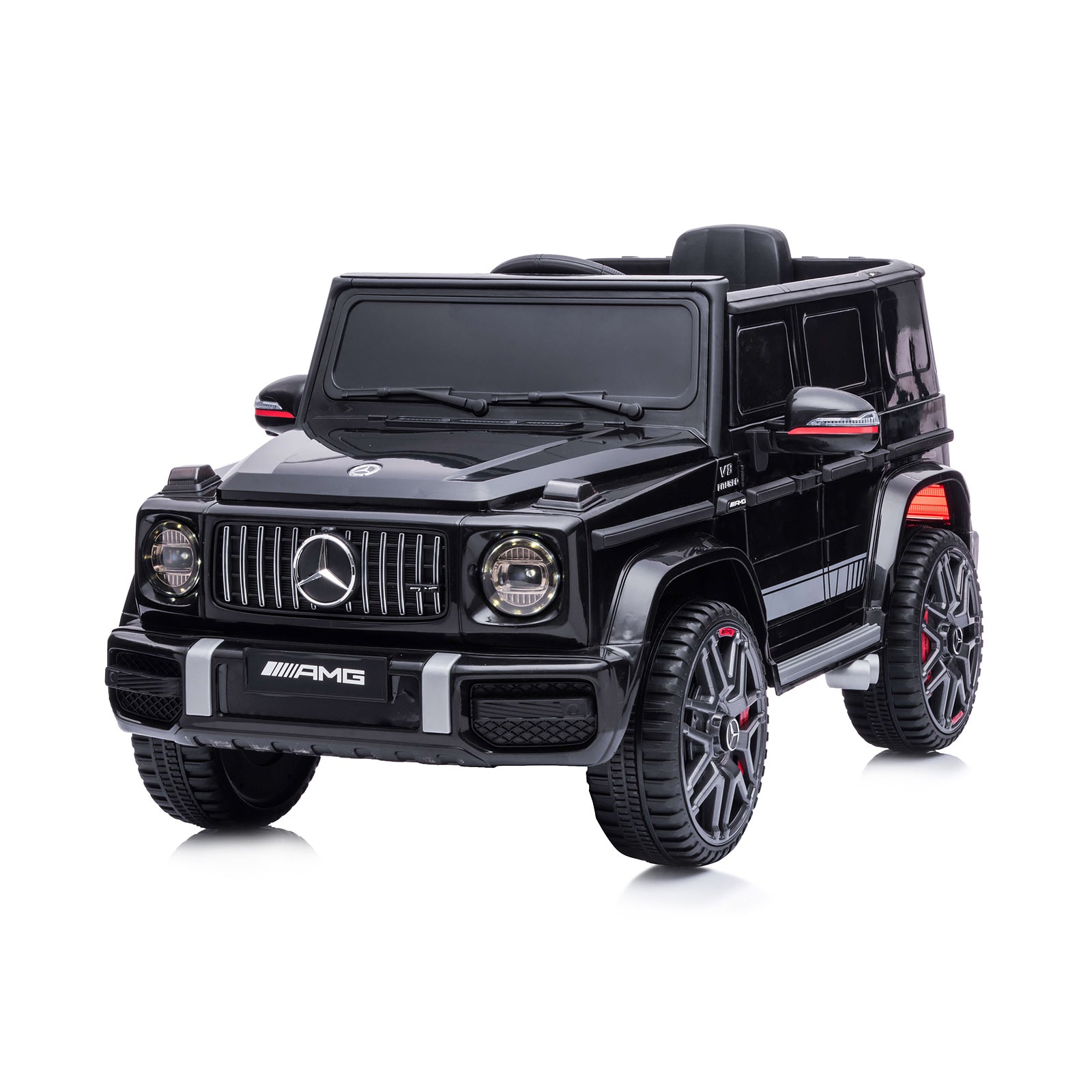 Джип Mercedes G63 Amg Черна Evaгуми Коже