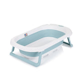Cadă de baie pliabilă cu plasă Isla (81 cm) - Albastră