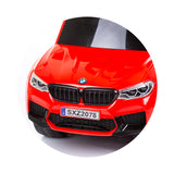 Кола За Язденен С Дръжка Bmw Червена