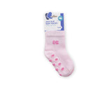 Бебешки чорапи с релефно стъпало Pink 1-2г --- BebeMama