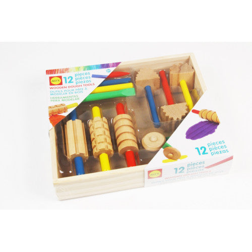 Set de lucru cu plastilină și lut - 11 instrumente