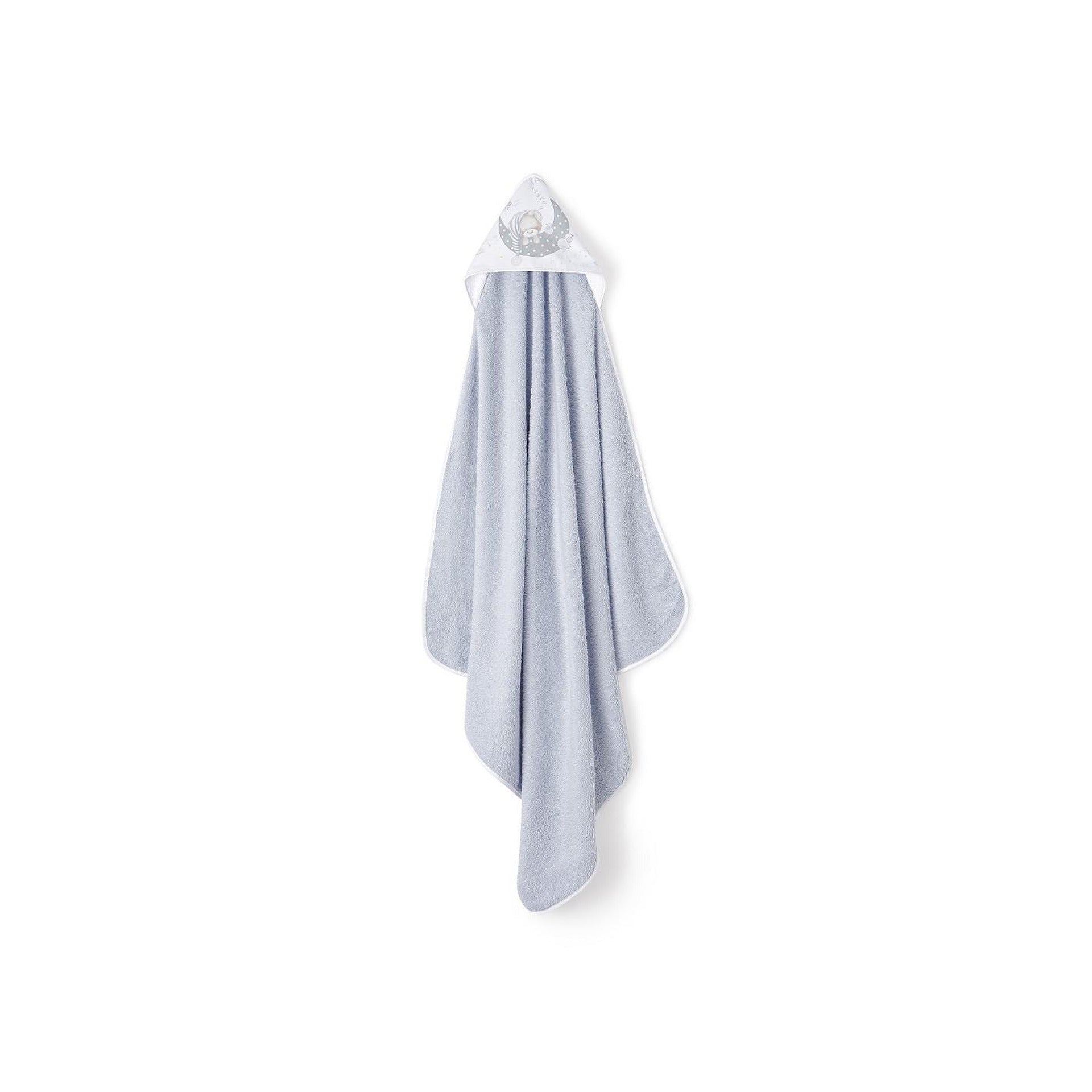 Бебешка Хавлия 100x100 См. Bear Sleeping Grey 01225 31 Interbaby