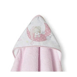 Бебешка Хавлия 100x100 См. Bear Sleeping Pink 01225 02 Interbaby