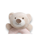 Бебешка Плюшена Дрънкалка Мече Osito Pink Interbaby