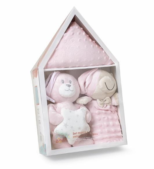 Бебешки Комплект 3ч Къщичка Pink Interbaby