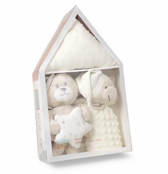 Бебешки Комплект 3ч Къщичка Beige Interbaby