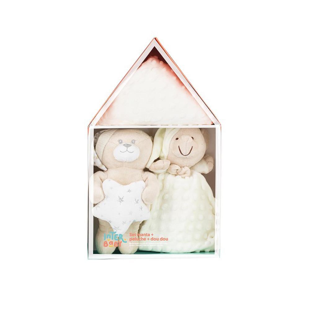 Бебешки Комплект 3ч Къщичка Beige Interbaby