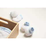 Newborn 4 részes babakészlet (0-6 hó) kék Interbaby