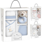 Baba kifutó szett 4 részes Newborn 0-6 hó Oso Blue Interbaby