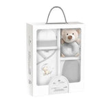 Бебешки Комплект За Изписване 4ч Newborn 0 6 М Oso Grey Interbaby