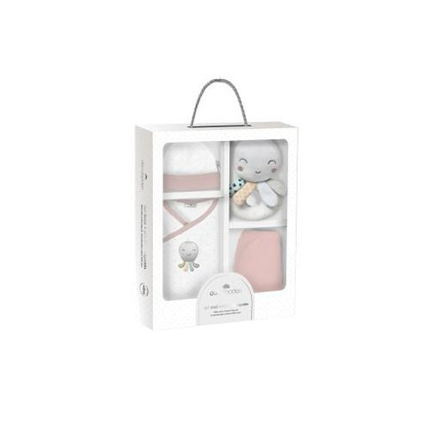 Бебешки Комплект За Изписване 4ч Newborn 0 6 М Pulpo Pink Interbaby