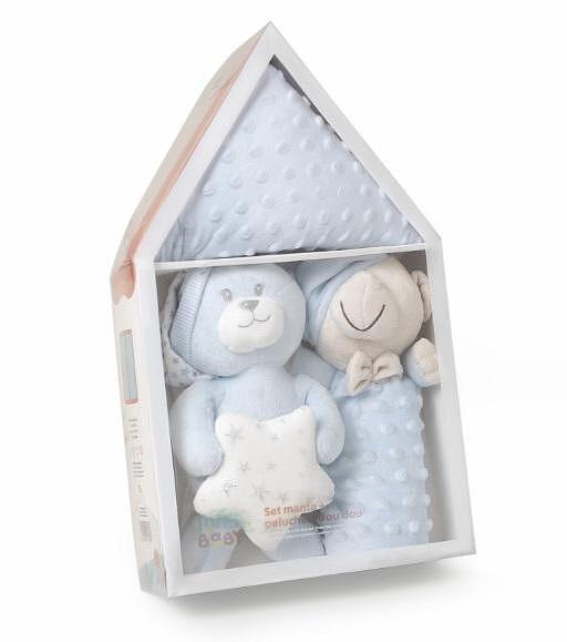 Бебешки Комплект 3ч Къщичка Blue Interbaby