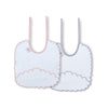 Бебешки Лигавник Fabric 2 Бр Grey&pink Interbaby