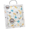 Бебешко Одеяло 80x110 См. Animals Grey Interbaby