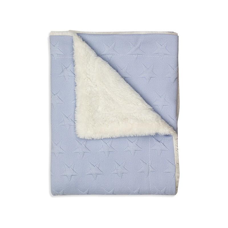 Бебешко Одеяло 80x110 См. Coral Fleece Blue Interbaby
