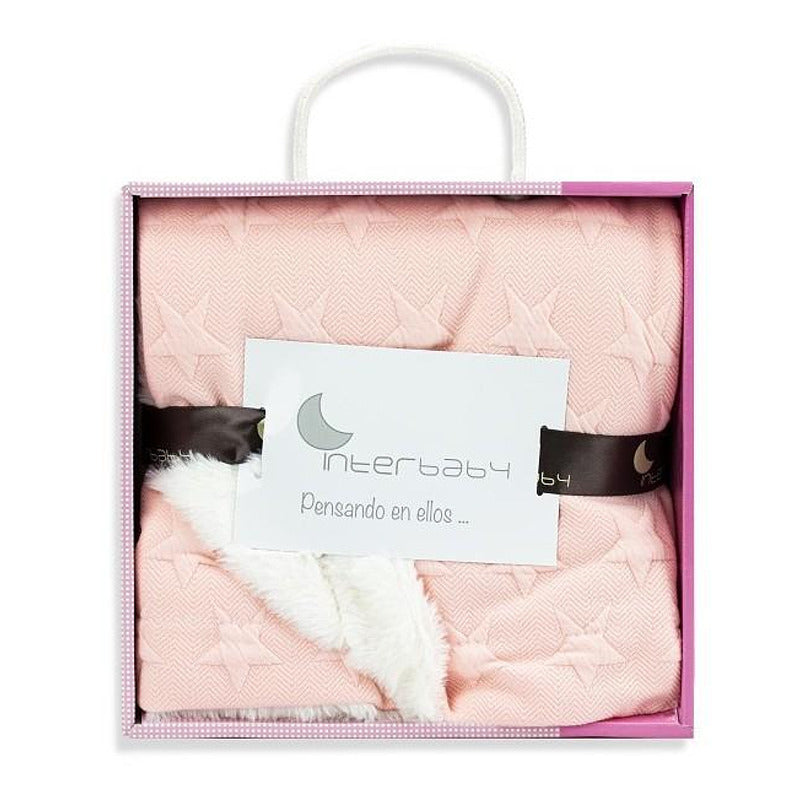 Бебешко Одеяло 80x110 См. Coral Fleece Pink Interbaby