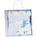 Бебешко Одеяло Lamb Paracadista Blue Interbaby