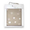 Бебешко Плетено Памучно Одеяло Star 75х100 См. White Beige Interbaby