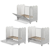 Бебешко Легло Curve 60 120 См. Бяло Interbaby