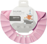 Комплект Бебешка Хавлия 100x100 См. + Козирка Oso Luna Estrellas White Pink Interbaby