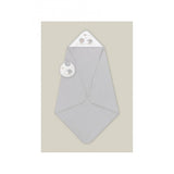 Комплект Бебешка Хавлия С Лигавник 100x100 См. Cachirulo Grey Interbaby