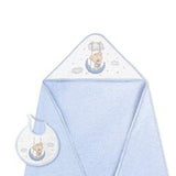 Комплект Бебешка Хавлия С Лигавник 100x100 См. Osito Luna Blue Interbaby