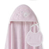 Комплект Бебешка Хавлия С Лигавник 100x100 См. Oso Mariposas Pink Interbaby