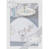 Комплект Бебешка Хавлия С Термометър За Баня Grey Interbaby