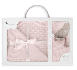 Комплект Бебешко Одеяло 80x110см С Играчка Dou Dou Pink Interbaby