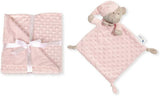Комплект Бебешко Одеяло 80x110см С Играчка Dou Dou Pink Interbaby