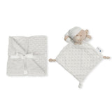 Interbaby Bébi Takaró szett 80x110cm plüssfigurával, Doudou Beige