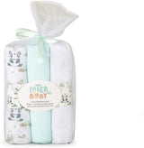 Муселинови Пелени 80х80 См 3бр Panda Green Interbaby