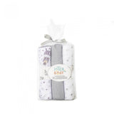 Муселинови Пелени 80х80 См 3бр Paracaidista Grey Interbaby