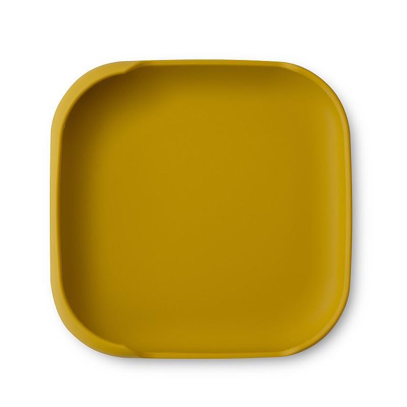 Силиконова Чиния Плато С Вакуум Earth Ocher 005 75 Interbaby