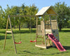 Детска Площадка J10 С Пързалка 175см И Люлки Wendi Toys