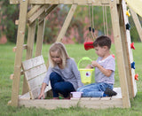 Детска Площадка J9 С Пързалка 220см И Люлки Wendi Toys