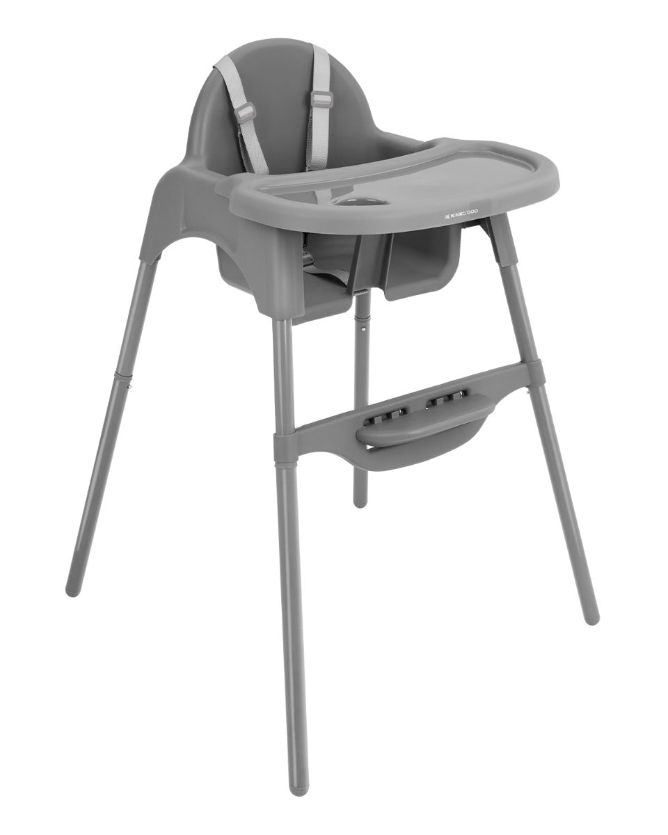 Стол За Хранене 2В1 Jammy Grey - Столчета За Хранене - Kikkaboo - BebeMama
