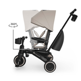 Jazz 3 Сгъваема Триколка Бежова Kinderkraft