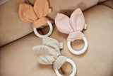 Бебешка Гризалка Bunny Ears Wild Rose Jollein