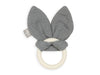 Бебешка Силиконова Гризалка Bunny Ears Storm Grey Jollein