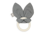 Бебешка Силиконова Гризалка Bunny Ears Storm Grey Jollein