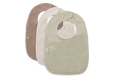 Бебешки Лигавник 3 Бр. Terry Sand Soft Matcha Milky Coffee Jollein
